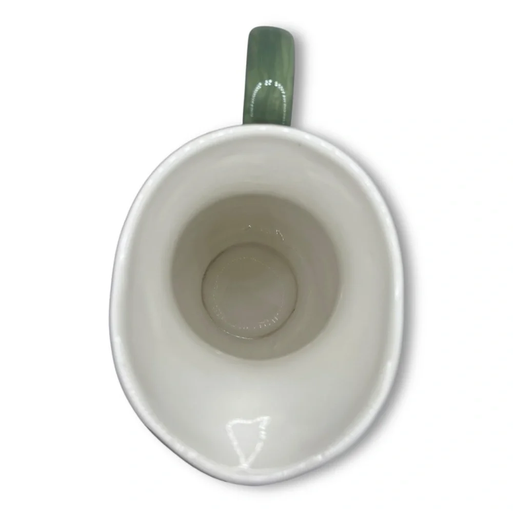 Oliveto by Oneida Vintage Stoneware Hand painted Pitcher & 11” Platter/Plate